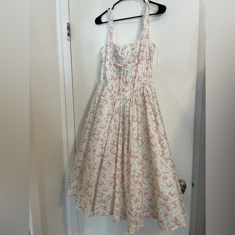 Windsor midi floral dress
